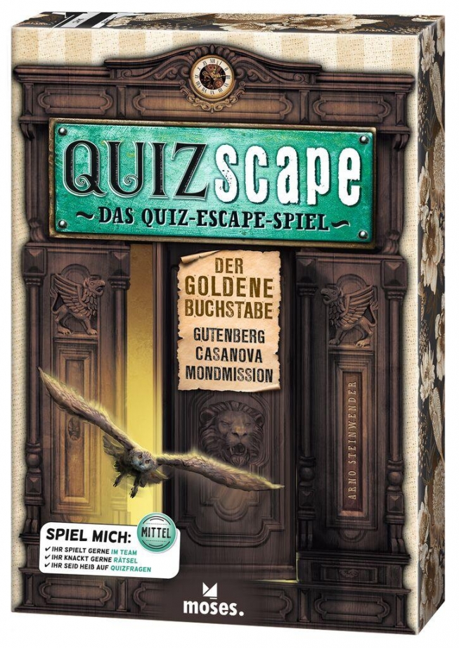 QUIZscape – Der goldene Buchstabe - Holt den DeLorean 
