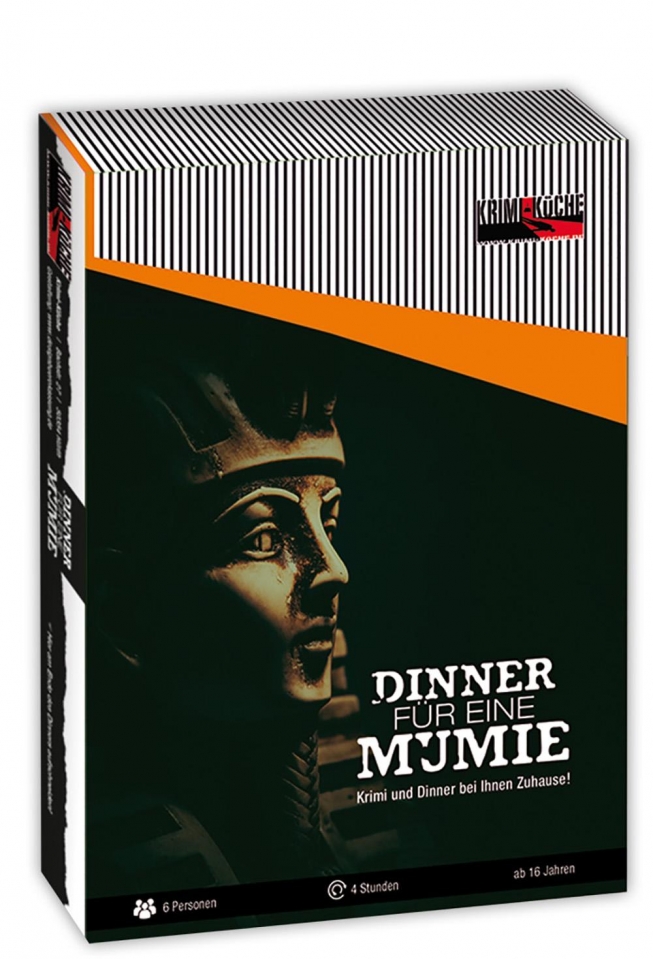 Dinner für eine Mumie -Eine Leiche, sechs Verdächtige