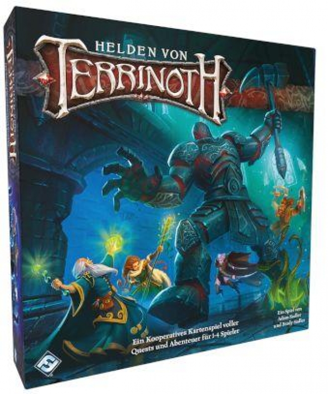 Helden von Terrinoth – Grundspiel -Ein kooperatives Abenteuerkartenspiel