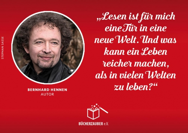 Bernhard Hennen -„Es ist immer ein kritischer Augenblick, wenn das Bücherpäckchen mit den Belegen kommt.“
