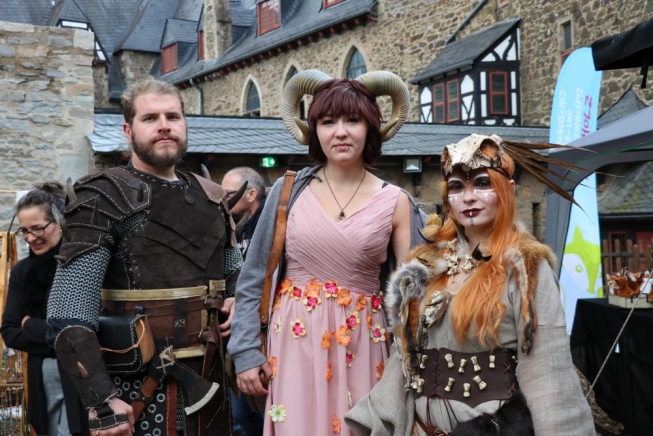 Medieval Fantasy Convention 2018 -Fandom auf Schloss Burg
