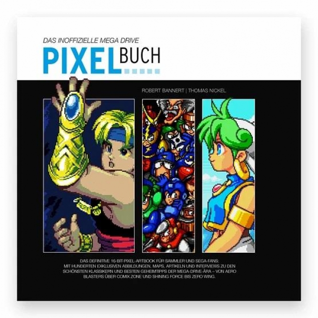 Mega Drive Pixelbuch  - Bitte in 16 Bit