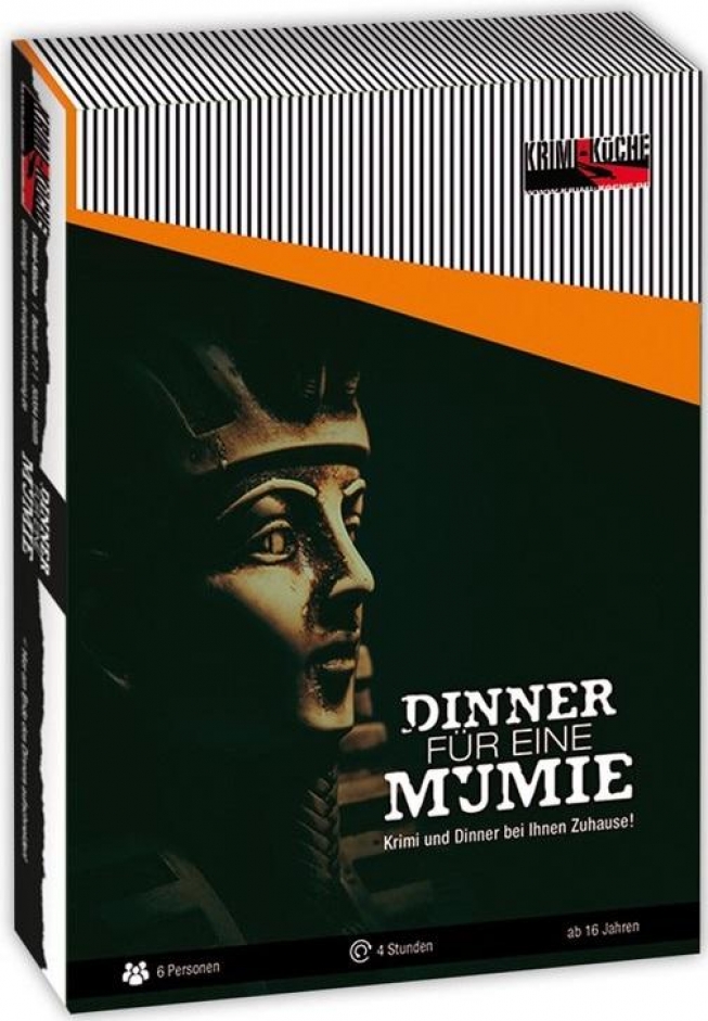 Dinner für eine Mumie - Gewinnt das Krimi-Spiel rund um den Fluch der Mumie!