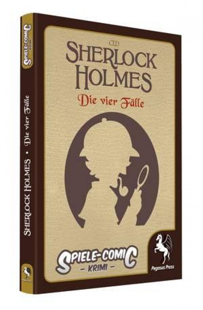 Spiele-Comics: Sherlock Holmes -„Die vier Fälle“ und die „Moriarty-Akte“