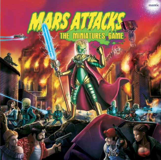 Mars Attacks – Das Miniaturenspiel -Sie kommen in Frieden – Ack! Ack!